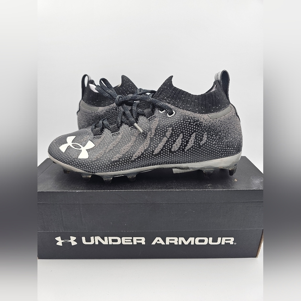 Under Armour Spotlight Lux MC 'Black' Football Cleats Men's Size 8